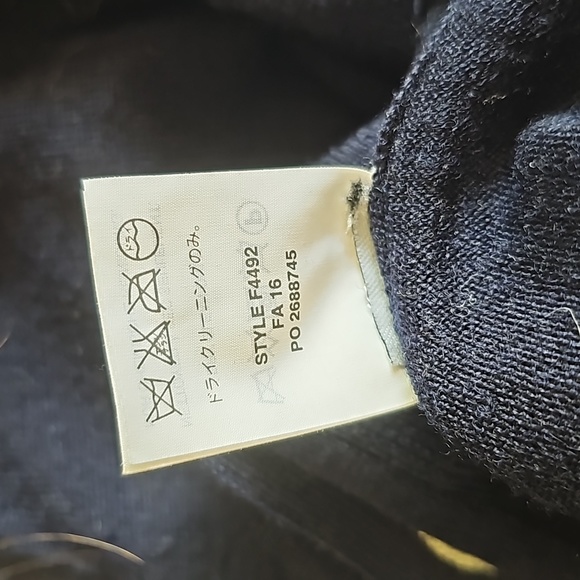 Jcrew Cardigan XS Navy - Picture 5 of 6